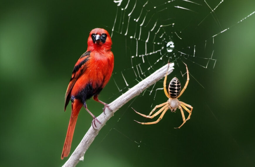 Do Birds Eat Spiders